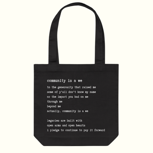 Poetry Tote - Full Print