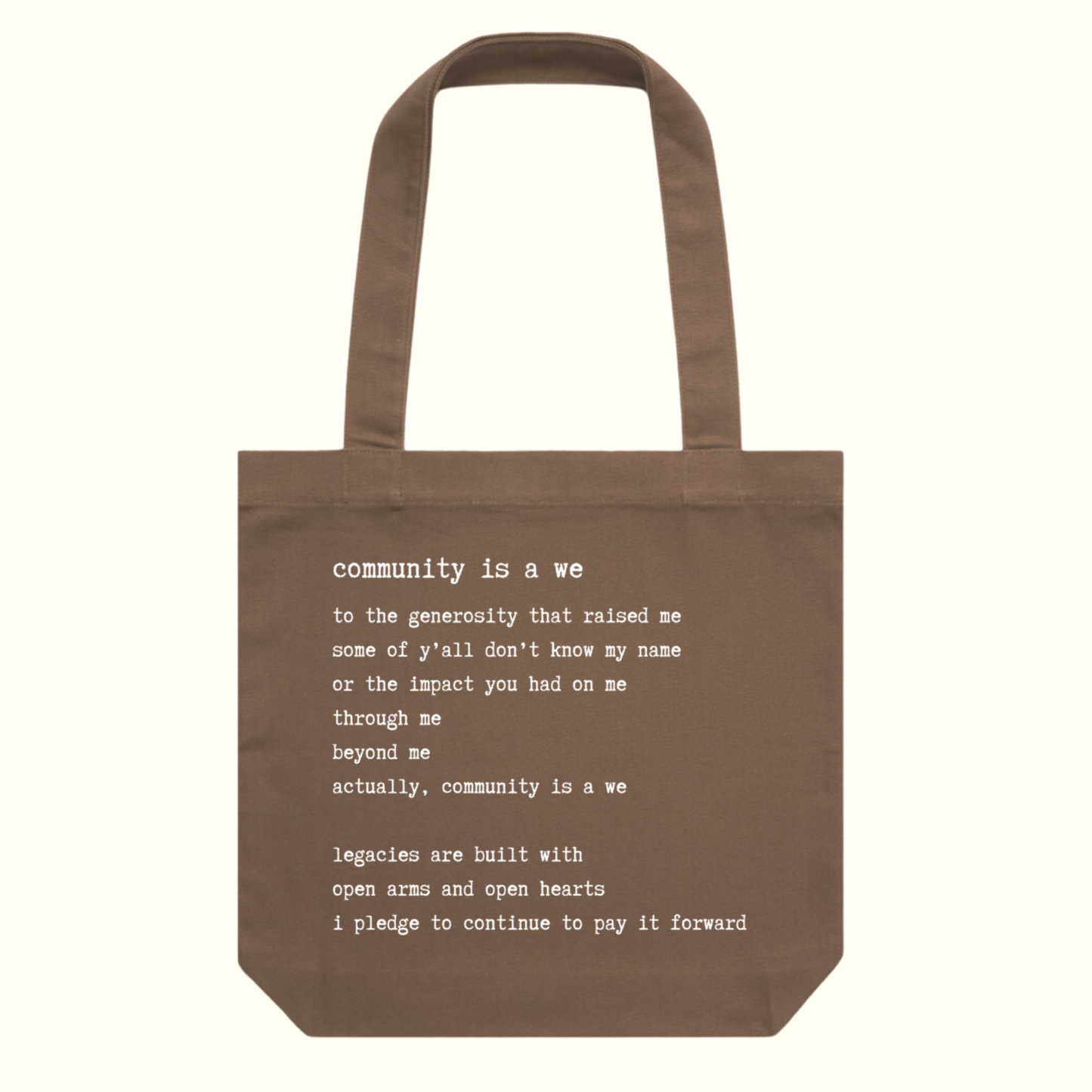 Poetry Tote - Full Print