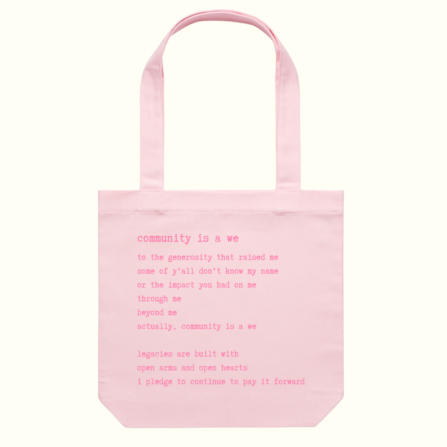 Poetry Tote - Full Print