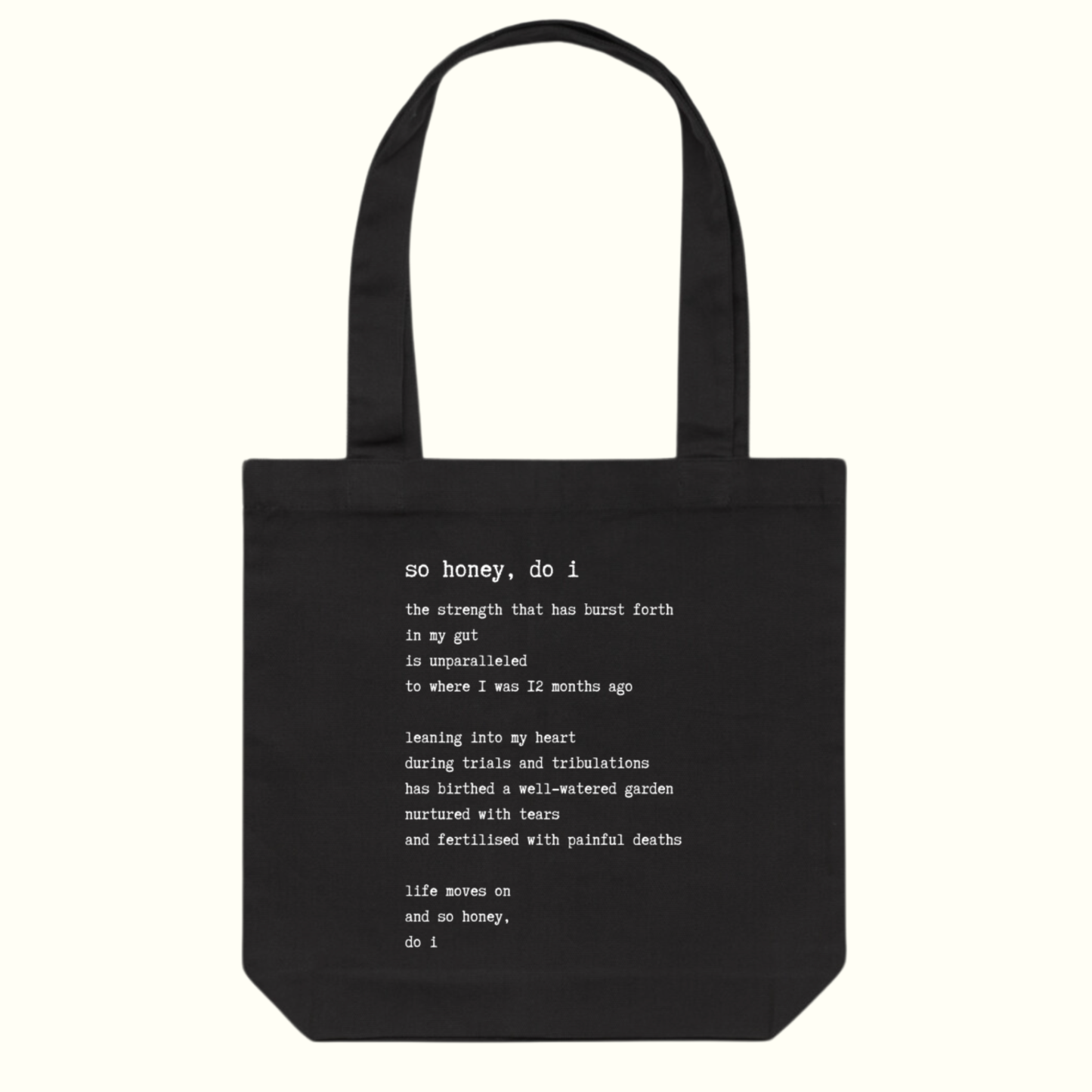 Poetry Tote - Full Print