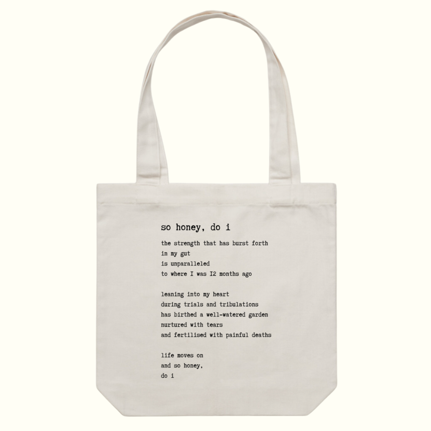 Poetry Tote - Full Print