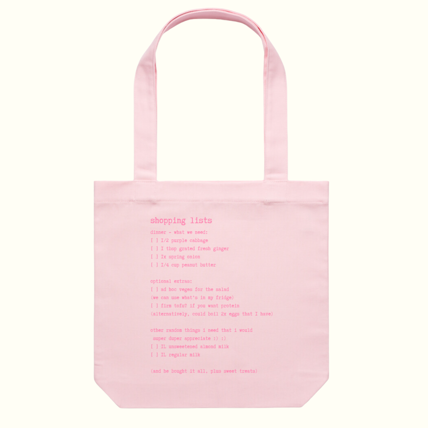 Poetry Tote - Full Print